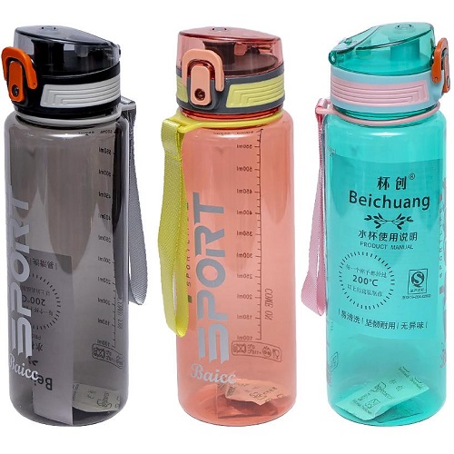 Бутылка для воды пластик 650ML
