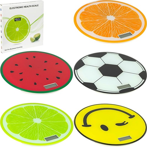 Весы напольные бытовые до 150кг стеклянные 26*26*2см