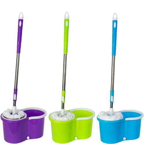 Набір для прибирання, відро 39*20*14см, з віджимом та швабра