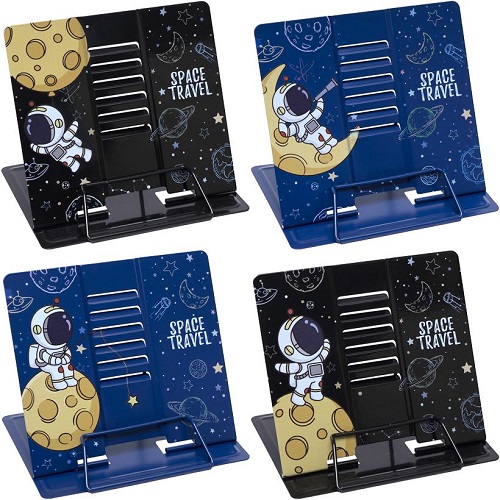 Подставка для книг металлическая "Space travel"
