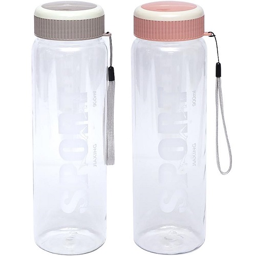 Пляшка для води пластик 0,9 літра