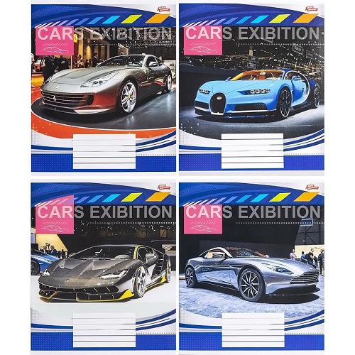 Зошит 18л лінія "Cars exibition" "Мрії здійснюються"