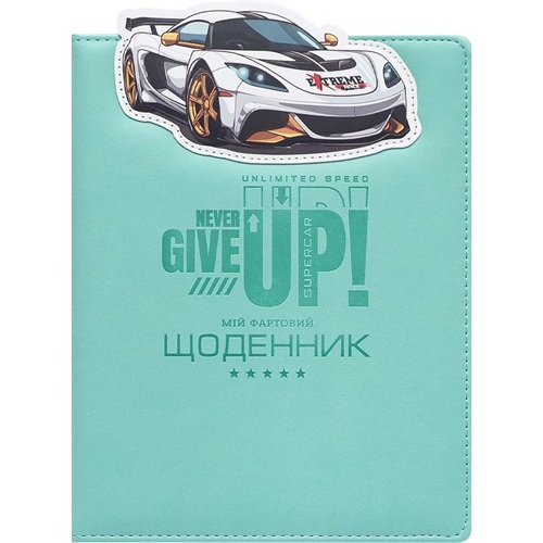 Щоденник A5 УКР обкладинка "Шкіра" (1+1)
