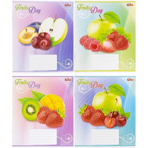 Зошит 18л лінія "Fruits day" "Мрії здійснюються"