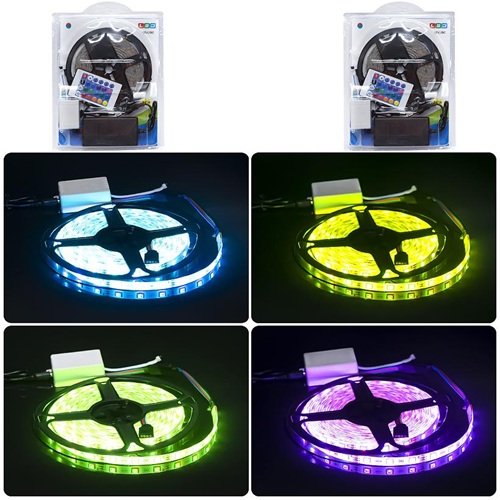 Гирлянда 12V LED 5050 лента для улицы 5 метров