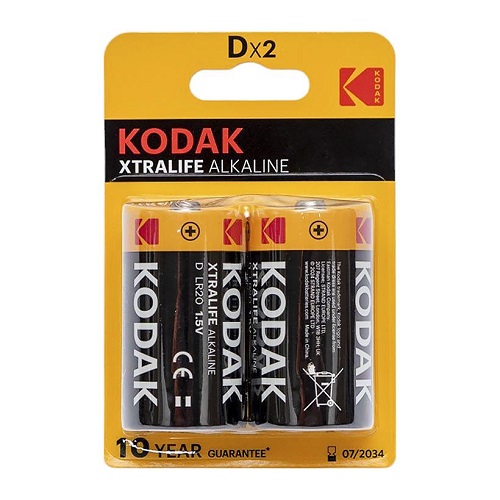 Батарейка KODAK R20 1.5V сольова