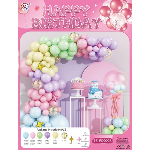Набор воздушных шаров 94шт для создания фотозоны - арки
