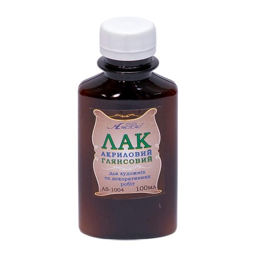Лак акриловий, глянсовий 100мл