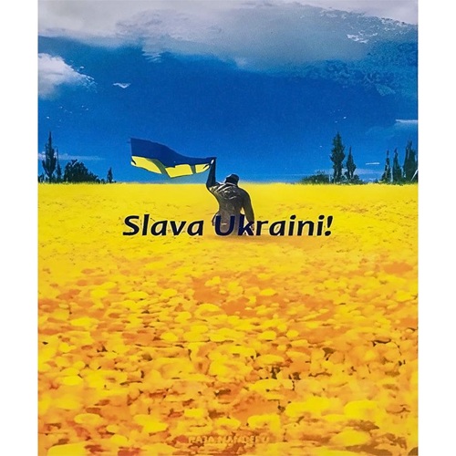 Алмазна живопис "Слава Україні" 40*50см у картонній коробці