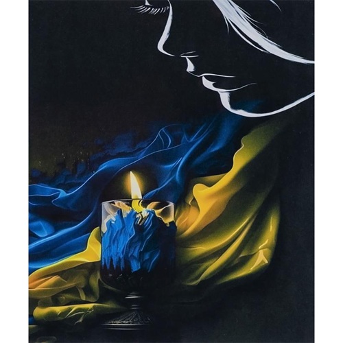 Алмазна живопис "Пам'ятаємо" 40*50см у картонній коробці