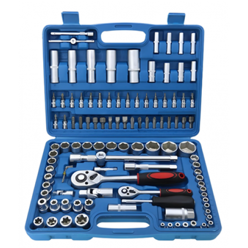 Набір інструментів 108 в 1 для ремонту автомобіля та домашнього використання