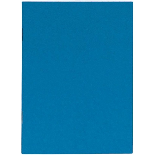 Книга записна А6 "Графіка" 36л.,КЛІТИНКА, скоба, Блакитна
