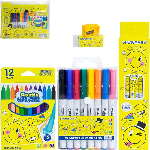 Художній набір для малювання в папці Zip-lock 