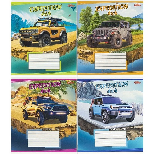 Зошит 36л лінія "Авто для експедицій" "Мрії здійснюються"