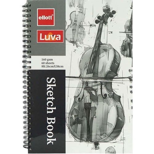 Альбом для ескізів А3 60аркушів, 160 г/м² Sketch Book на спіралі