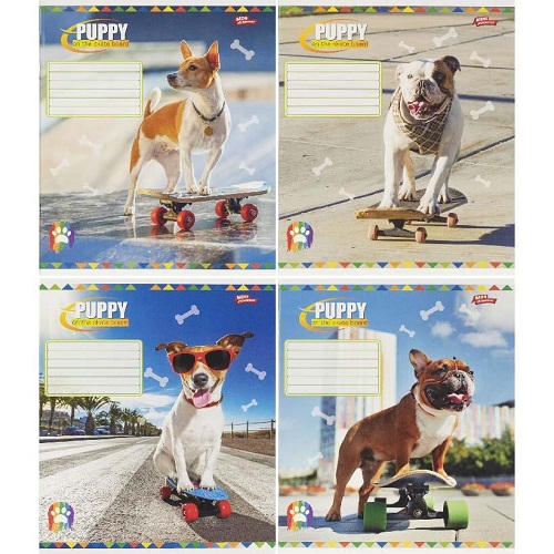 Зошит 36л клітинка "Puppy" "Мрії здійснюються"