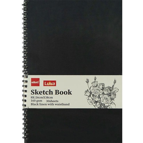 Альбом для ескізів А3 30аркушів, 160 г/м² Sketch Book на спіралі