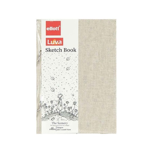 Альбом для ескізів А6 60аркушів, 160 г/м² Sketch Book кільцевий механізм