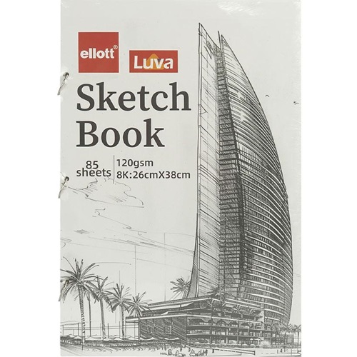 Альбом для ескізів А3 85аркушів, 120 г/м² Sketch Book кільцевий механізм