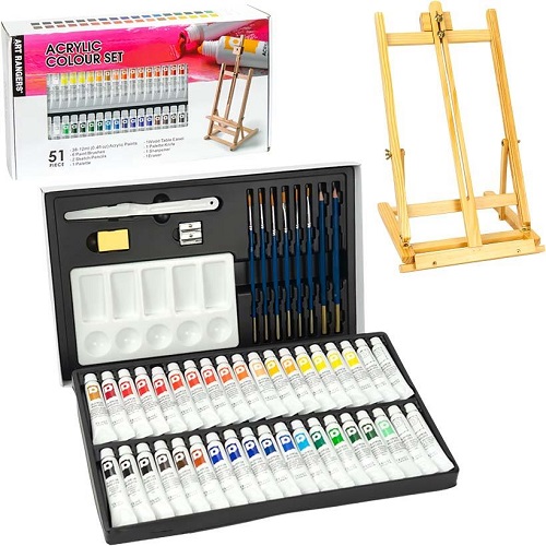 Набір акрилових фарб 5в1 "Acryliс" "Art Ranger" 51 предмет