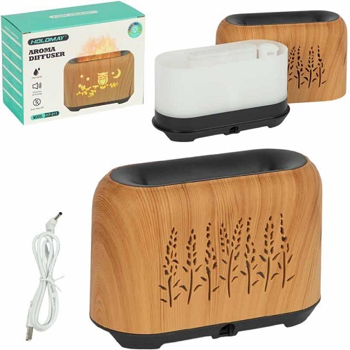Зволожувач повітря з LED-підсвічуванням AROMA DIFFUSER 150*66*104мм