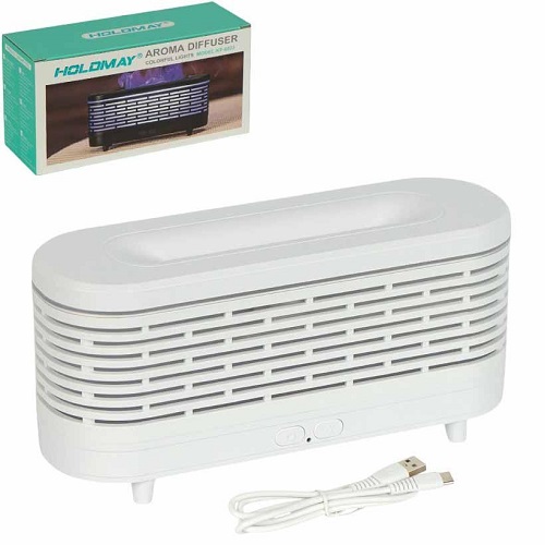 Зволожувач повітря з LED-підсвічуванням AROMA DIFFUSER 180*60*83мм з горизонтальним корпусом