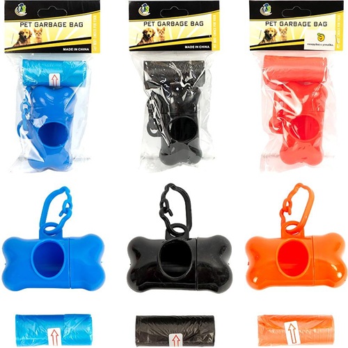 Контейнер-брелок (диспансер) с пакетами для уборки за животными
