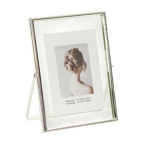 Фоторамка металлическая 13*18см Silver