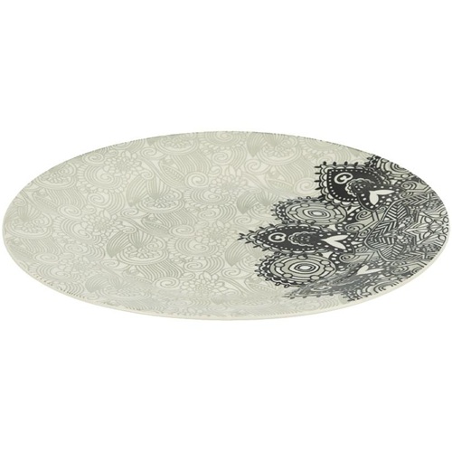 Тарілка керамічна з візерунком ⌀27*10,5см