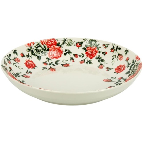 Тарілка керамічна з візерунком ⌀23*6,5см, 700мл