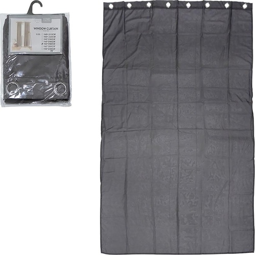 Штора на металевих люверсах 140*250см