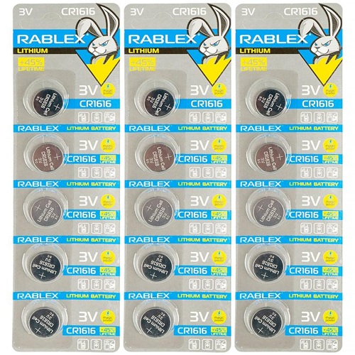 Батарейка RABLEX "таблетка" 3V CR1616