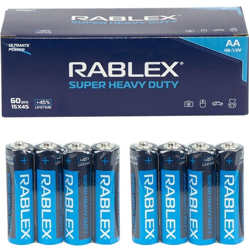 Батарейка RABLEX R6 АА 1.5V сольова
