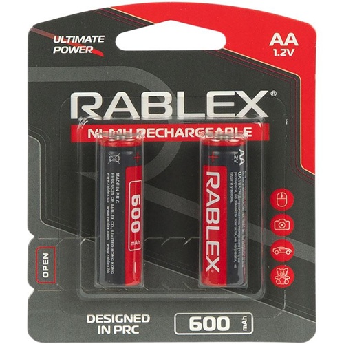 Акумулятори RABLEX АА 600 1.2V, що перезаряджаються