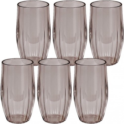 Склянка тонована скляна 450мл Чорний