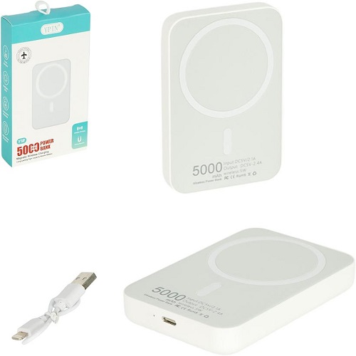 Портативний зарядний пристрій 5000mAh Power Bank
