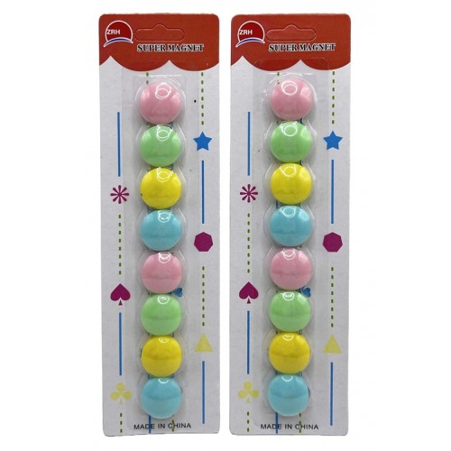 Магніти 20мм 8штук "Макарун"