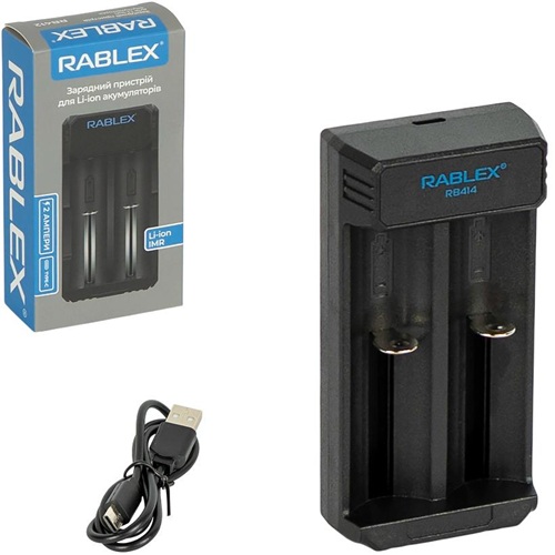 Зарядний пристрій "RABLEX" для Li-ion акумуляторів 2А