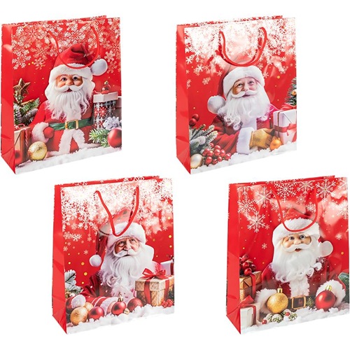 Пакет подарочный "Новый Год" 26*32*10см