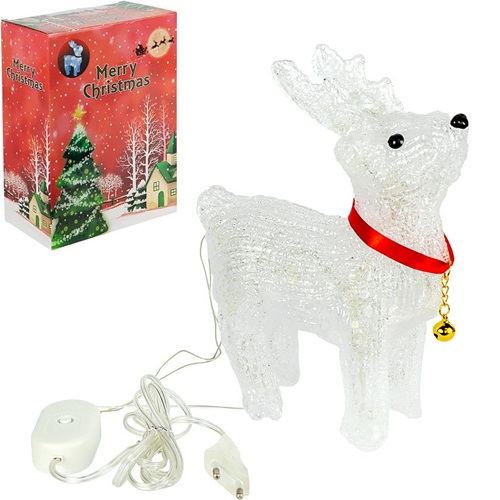 Декоративная фигурка "Олененок" 23см с LED-подсветкой