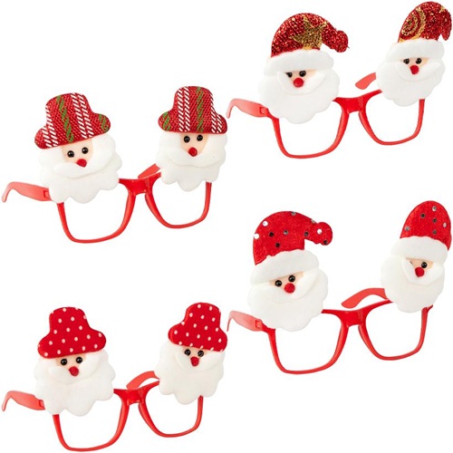 Окуляри новорічні "Санта"