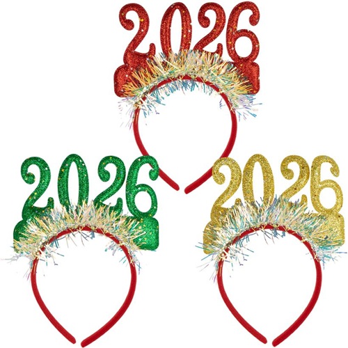 Ободок новорічний "2026"