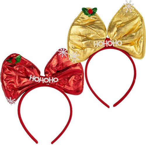 Ободок новорічний “Бантик”