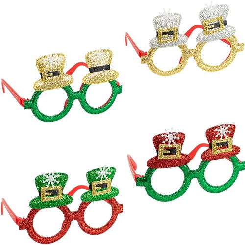 Очки новогодние "Шляпки"