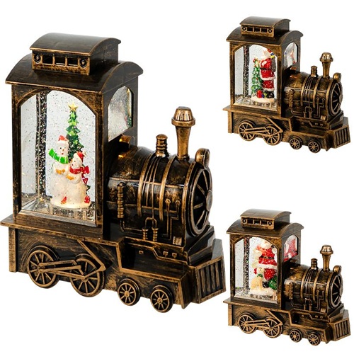 Новорічний декоративний Ліхтар-Потяг