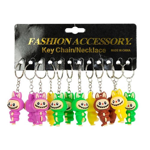 Брелок із силіконовою фігуркою "Монстрик" 5см