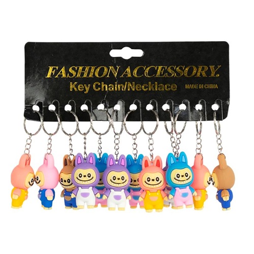 Брелок із силіконовою фігуркою "Монстрик" 5см