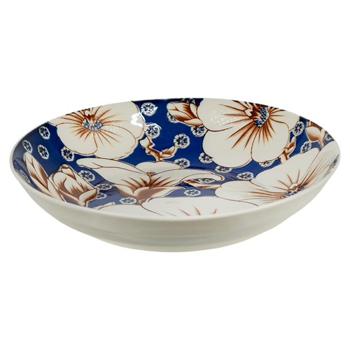 Тарелка керамическая с узором  ⌀18*5см, 300мл