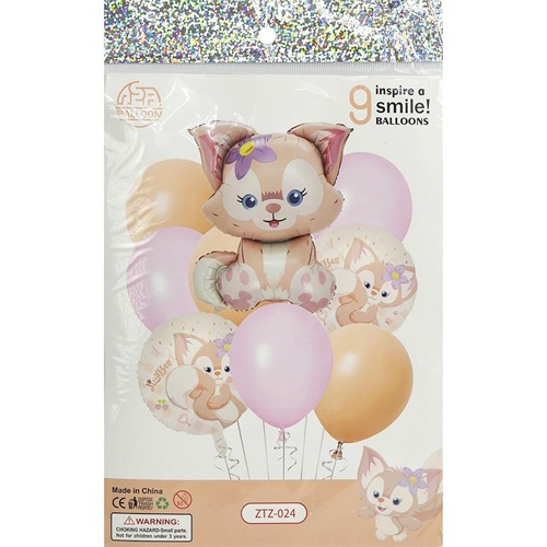 Набор воздушных шаров 9шт для создания фотозоны