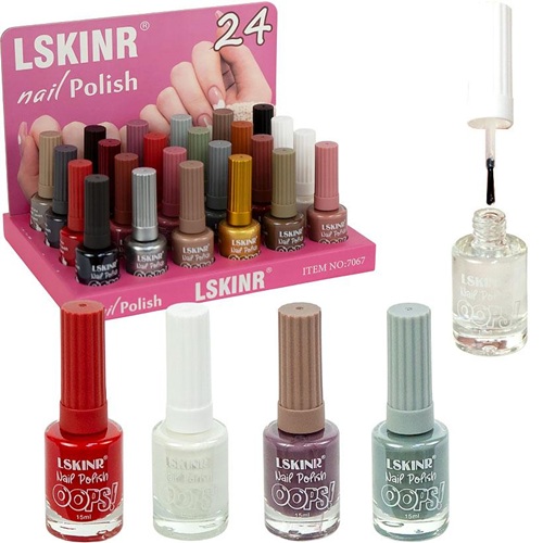 Лак для нігтів OOPS!15мл МІКС